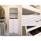John Louis Home Solid Wood 16in. Deep 5 Shaker Style Drawer Storage Tower White JLH-304SH-W - alternate 1